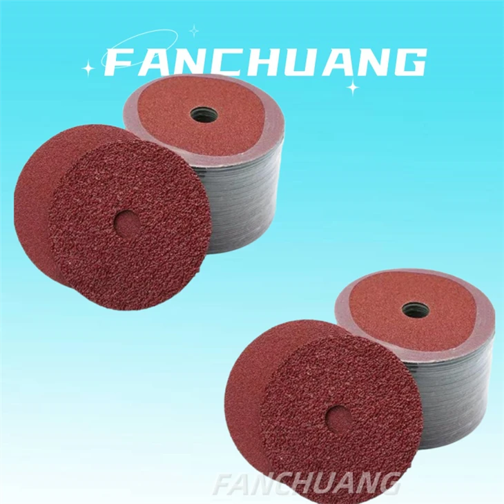 Aluminum Oxide Abrasive Fiber Disc For Burr Removal
