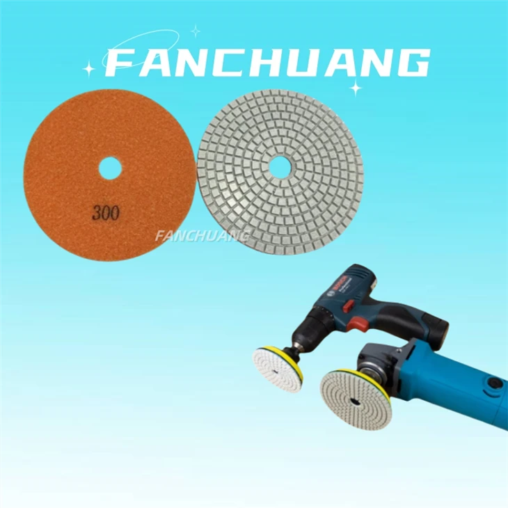 Diamond Resin Discs For Granite Marble Quartz