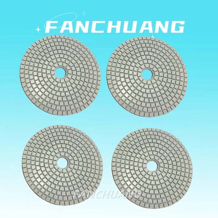 Wet Flexible Diamond Resin Polishing Pads For Granite