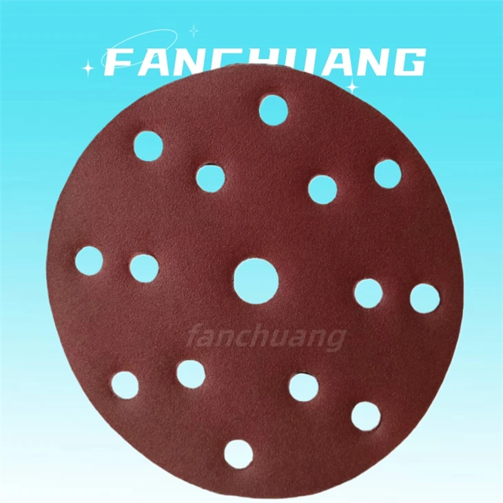 Hook And Loop Sanding Discs Sandpaper For Random Orbit Sander