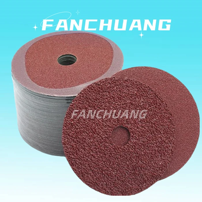 Center Hole Aluminum Oxide Resin Fiber Disc