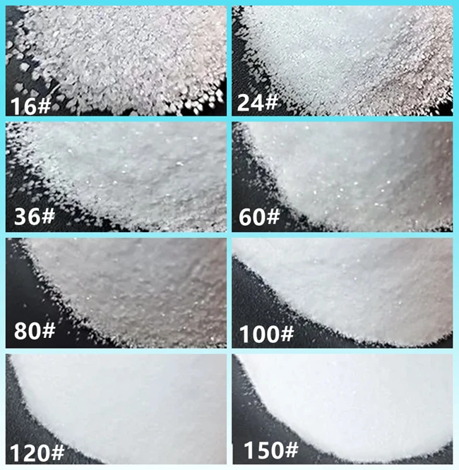 grits of white aluminum oxide grits of white aluminum oxide