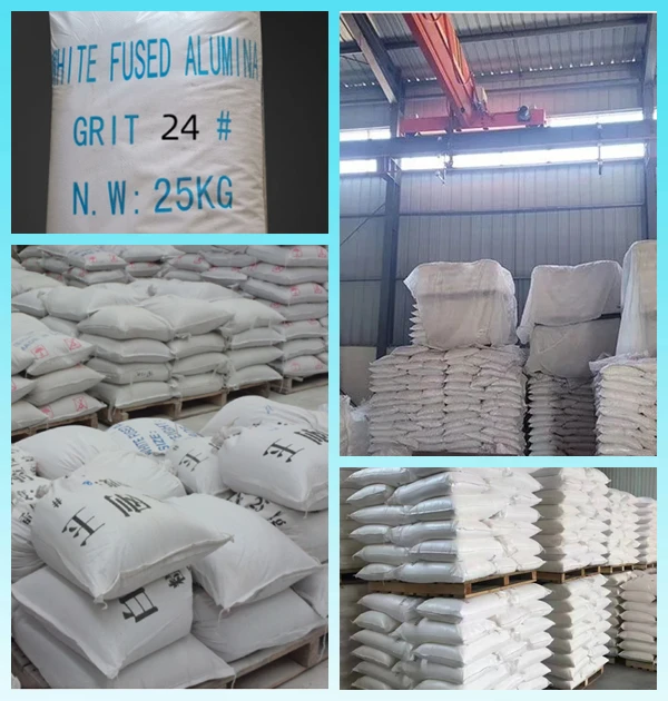 packing picture of white aluminium oxide