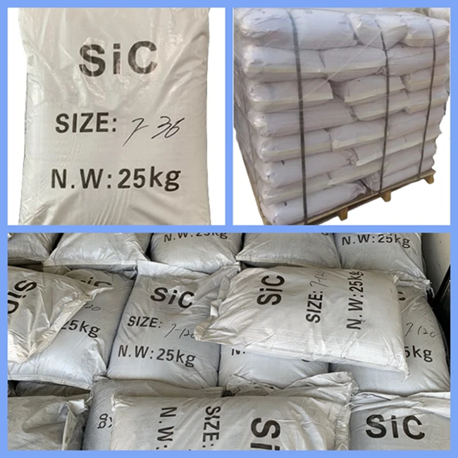 packing picture of black silicon carbide