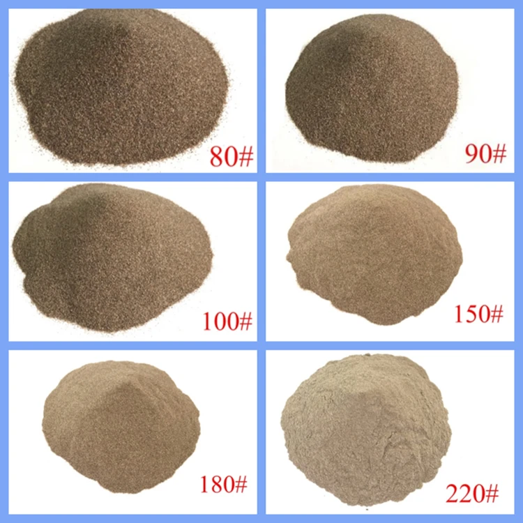Aluminum oxide powder brown