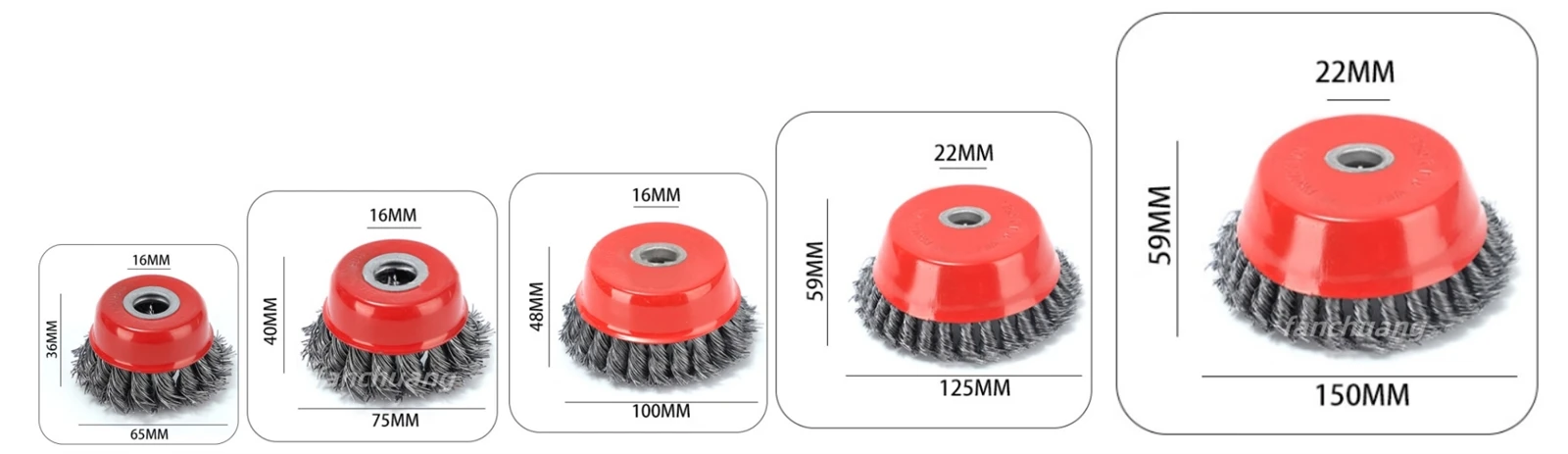 Angle Grinder Wire Wheel for Rust Corrosion Paint Removal