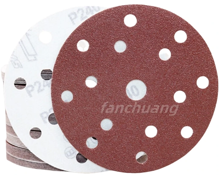 Red Flocking Sandpaper for Polishing and Sanding