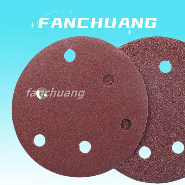 Round Sand Paper Sanding Disc 9inch 6holes