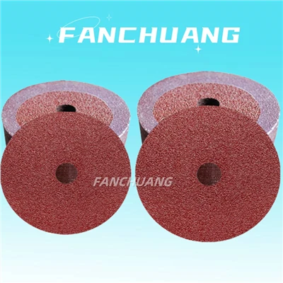 5 '' Angle Grinder Sanding Disc Aluminium Oksida Resin Serat dengan 7/8 '' Arbor