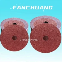 5 '' Angle Grinder Sanding Disc Aluminium Oksida Resin Serat dengan 7/8 '' Arbor