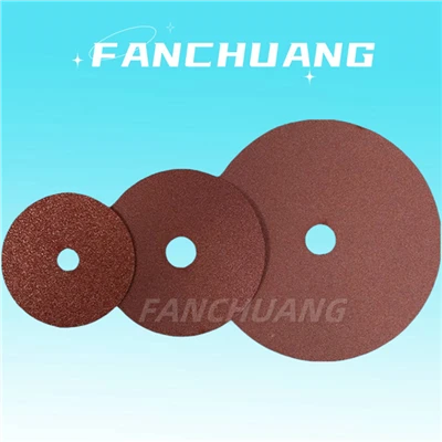 Cakram pengamplasan serat dan penggilingan serat Alumina Resin