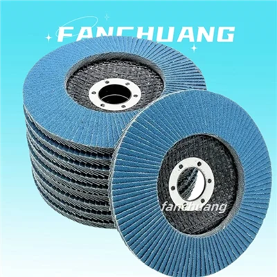 40-320 Cakram Gerinda Flap Pengamplasan Abrasive Grit Zirkonia