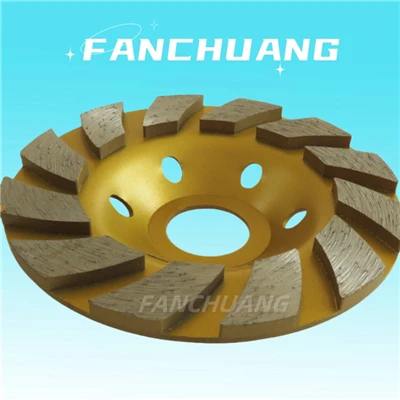 Penggilingan Berlian Turbo Beton 4 Inci
