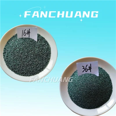 Hijau silikon carbide16 mesh 36mesh