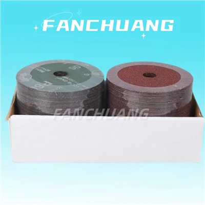 Aluminium Oxide Resin Fiber Polishing Disc Hole
