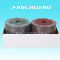 Aluminium Oxide Resin Fiber Polishing Disc Hole