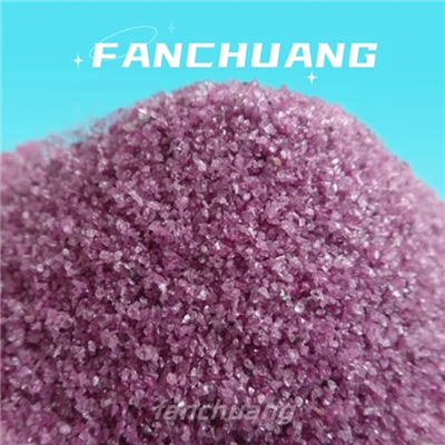 Abrasive Aluminium Menyatu Merah Muda