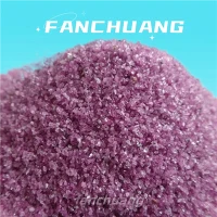 Abrasive Aluminium Menyatu Merah Muda