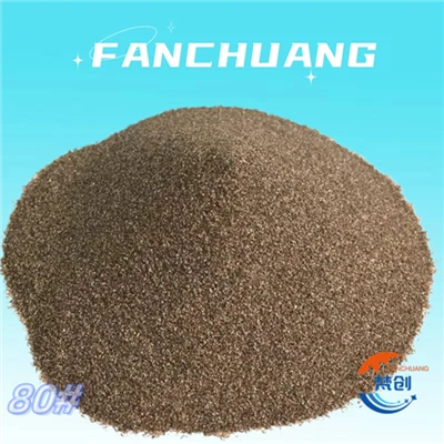 Sandblasting Aluminium Oksida Coklat Fused Alumina 80#