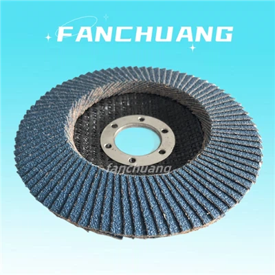 Cakram Flap Zirkonium, Pendukung Fiberglass