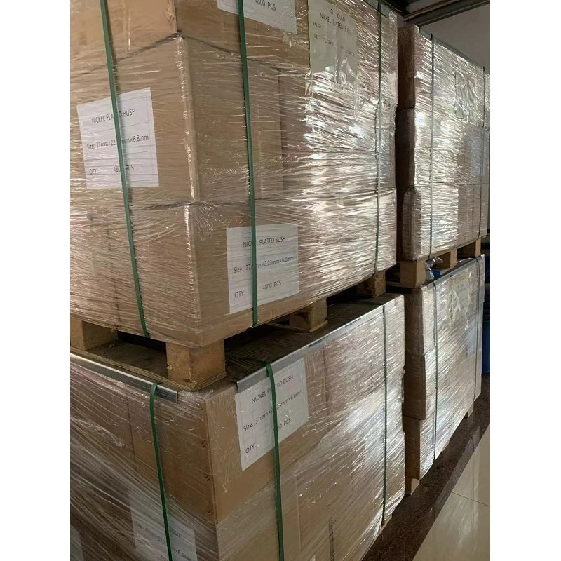 packing picture of metal rings for abrasive wheels